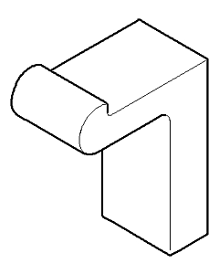 Dornbracht hook 35 mm IMO 081860530-00 chrome