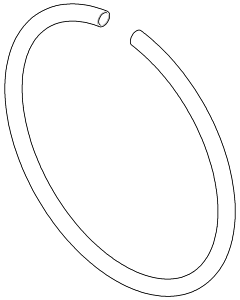 Dornbracht anneau porte-serviettes chromé