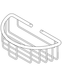 Dornbracht shower basket wall mounting 081890907-00 chrome