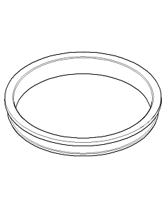 Dornbracht Führungsring Glashalter 08281050590 roh