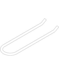 Dornbracht Rohr Handtuchhalter 082825517-00 chrom