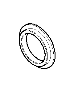 Dornbracht bague rosace universal 08301151690 100x60x2