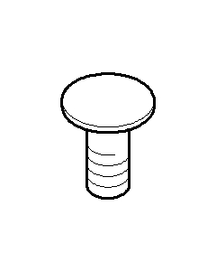 Dornbracht decorative screw 083030527-00 chrome