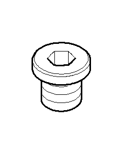 Dornbracht Schraube M10 x 1/SW 5 08303070190 083030701 M10 x 1 mm