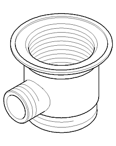 Dornbracht SOUS-PARTIE PLOMB 2000 2000 /4 - c 091101023-00 chromé