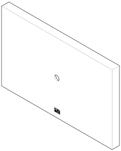 Dornbracht Abdeckung WC-Armatur 091101179-00 chrom