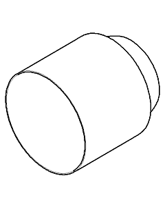 Dornbracht HAUBE VERLAENGERUNG 50 mm 091102022-00 100 x 65 x 65_chrom