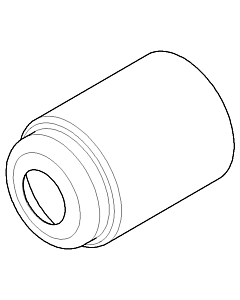 Dornbracht Capot EHM, support de kart UP 091102072-06 100 x 55 x 55_platine mat