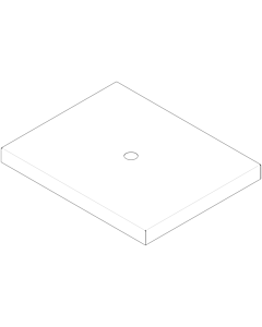 Dornbracht Abdeckung Just Rain - ede 091102114-86 edelstahl matt