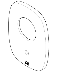 Dornbracht cover plate xSTREAM 091102141-00 chrome