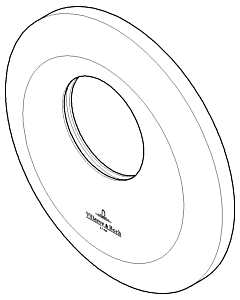 Dornbracht Abdeckung xTOOL THM 091102164-00 chrom