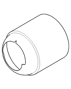 Dornbracht capot 091102252-10 blanc mat