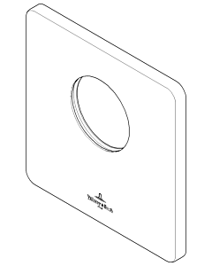 Dornbracht cover xTOOL 091102277-00 chrome