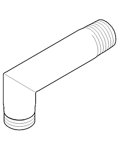 Dornbracht Br conn. 2000 /2 NPT x G 2000 /2 091103021-08 platinum