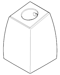 Dornbracht Anschluss Auslauf WT 09111005810-06 platin matt