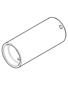 raccord Dornbracht 09111008120-00 09111008120 D.30 x 69 mm chromé