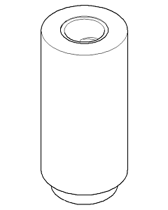 Dornbracht Al conn. bid/utb-tara. 09111008710-10 matt white