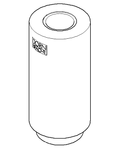 sortie de connexion Dornbracht TARA. - 09111008810-00 chromé