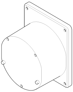 Dornbracht Deckel, Einbaukasten eMOT 09111101190 091111011 72 x 112 x 132 mm