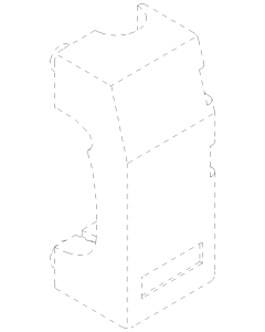 Dornbracht Einbaukasten 2-tlg. Zent 09111101290