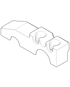 Dornbracht Einbaukasten wt/spt/brb-e 09111101390 200x110x45