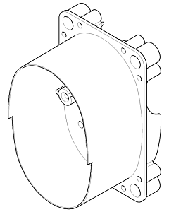 pièce jointe Dornbracht avec un et autocollant. S09111101790
