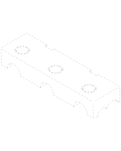Dornbracht installation box THM with 3 units 09111104190