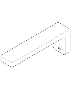 Dornbracht Al 200mm wt-wb lulu - 09117109010-06 platin matt