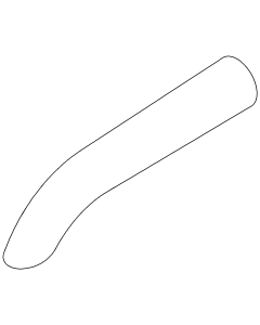 Dornbracht sortie WT mur 200 mm 09119403010-00 chromé