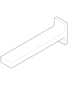 Dornbracht outlet wall 220 mm 091196001-00 chrome