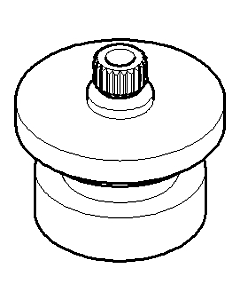 Dornbracht mounting locking bush Yota chrome 091212009-00 091212009 D 30 x 27 mm Chrome