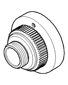 Dornbracht locking bush mount 091212051-08 091212051 D.35 x 26.5 mm platinum