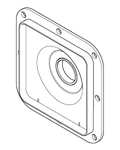 Dornbracht Aufnahme Düsenmatte Sprit 09121220590 roh
