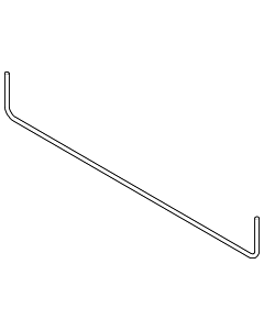 Dornbracht Rundschnur d2 x 205 mm 09140350490 roh