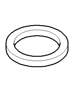 Dornbracht Dichtung 25,9x19,0x3,1 09140500190 25,9 x 19,0 x 3,1 mm