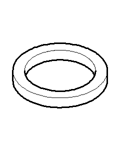 Dornbracht gasket 24.0x18.0x3, 1930 09140500890 091405008 24, 1930 x 18, 1930 x 3, 1930 mm
