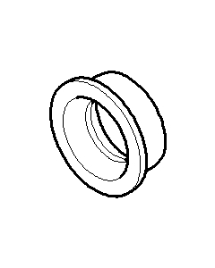 Dornbracht Dichtg. Abl.-Garn. 1+1 1/4 09140504090 ERSATZTEILE 091405040 D 18 x 6,5 mm