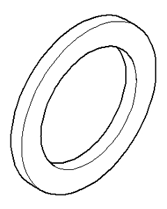 Dornbracht Dichtung 38 x 27 x 3 EPD 09140506090 27 x 3 mm