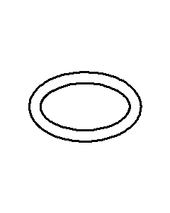 Dornbracht joint torique 16,0x2, 1930 09141004790 2, 1930 mm