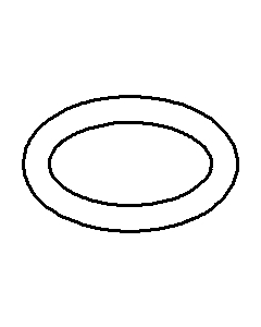 Dornbracht joint torique 19,0x3, 1930 09141008990 3, 1930 mm