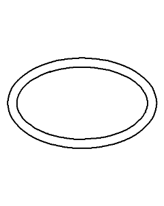 Dornbracht O-Ring 37,77 x 2,62 09141014390 100x60x2