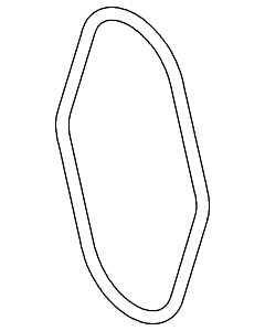 Dornbracht joint torique 80 x 4 VMQ 45 09141051290 brut