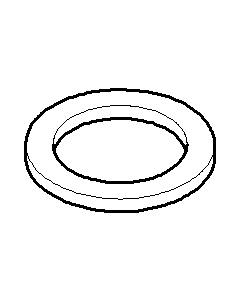 Dornbracht Dichtung 24,0x17,0x2,0 Fiber 09142001090 091420010 24,0 x 17,0 x 2,0 mm