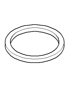 Dornbracht FI- Dichtung 26 x 21,5 x 2 mm 09142002590 091420025 26 x 21,5 x 2,5 mm