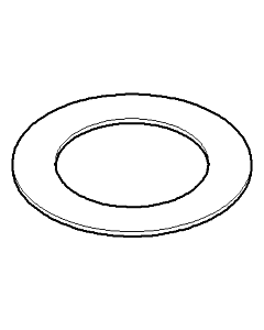Dornbracht Dichtung 42,0x27,0x1,0 Fiber 09144000290 091440002 41,0 x 27,0 x 1,0 mm