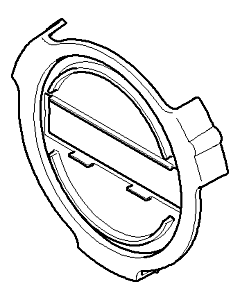 Dornbracht mount for wall outlet 09160103190 50x50x5