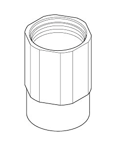 Dornbracht rec. Mitigeur monocommande encastré 20mm 09170102090 allongé