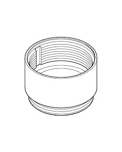 extension de manche Dornbracht 25 mm 09170119190 brut
