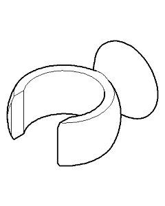 Dornbracht Gabel, HBR - 091720015-00 chrom