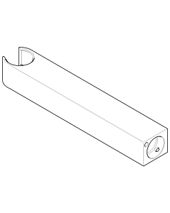 Dornbracht Halter 09172002620-00 09172002620 185x32x27mm chromé